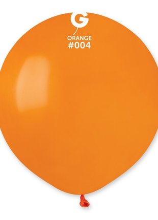 19in Gemar Standard Orange Balloons 25ct #004 - Joker Party Supply
