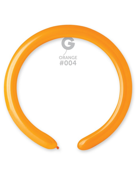 260 Gemar Standard Orange Balloons 50ct #004 - Joker Party Supply