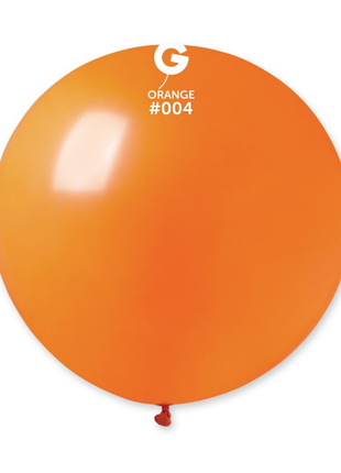 31in Gemar Standard Orange Balloon 1ct #004 - Joker Party Supply