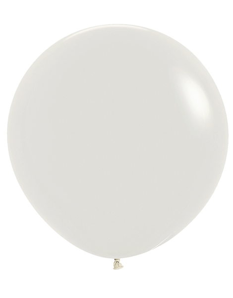 24in Sempertex Pastel Dusk Cream 10ct - Joker Party Supply