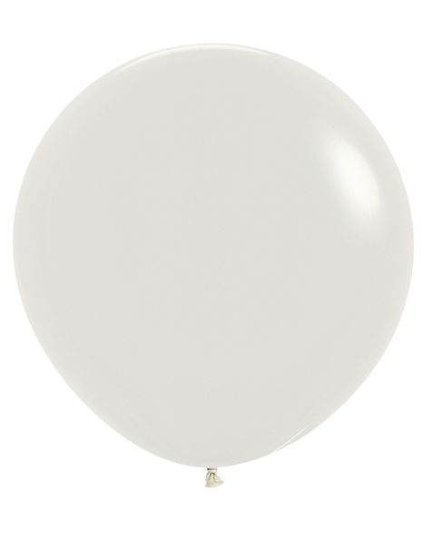 24in Sempertex Pastel Dusk Cream 10ct - Joker Party Supply