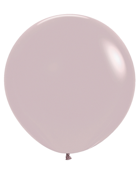 24in Sempertex Pastel Dusk Rose 10ct - Joker Party Supply