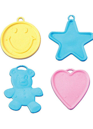 Pesas para globos de plástico pastel PremiumConwin de 8 gramos, surtido (100 unidades)