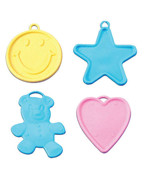 Pesas para globos de plástico pastel PremiumConwin de 8 gramos, surtido (100 unidades)
