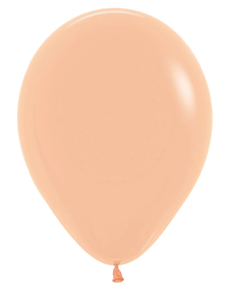 11in Sempertex Deluxe Peach Blush 100ct - Joker Party Supply