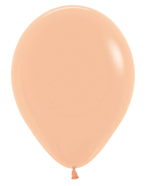 11in Sempertex Deluxe Peach Blush 100ct - Joker Party Supply