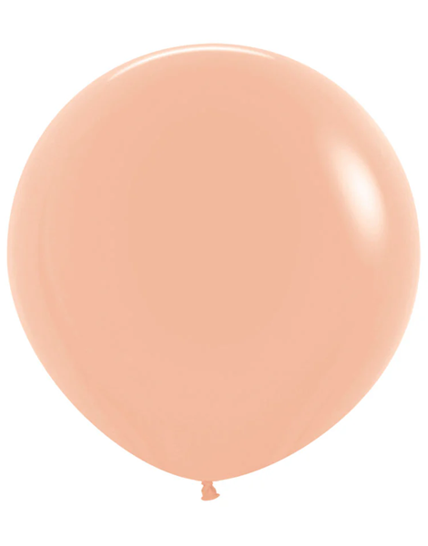 18in Sempertex Deluxe Peach Blush 25ct - Joker Party Supply