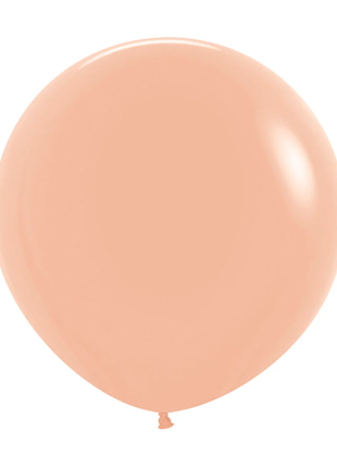 24in Sempertex Deluxe Peach Blush 10ct - Joker Party Supply