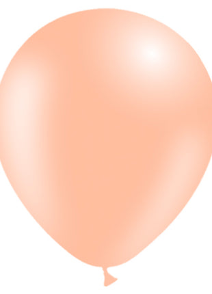 12in Balloonia Peach 50ct