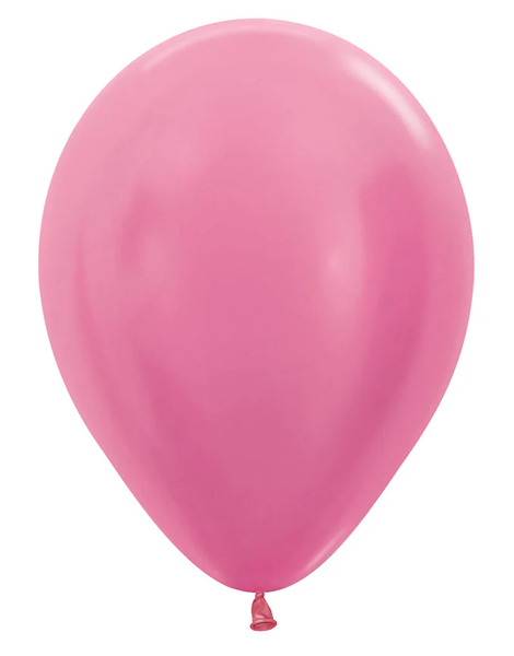 5in Sempertex Pearl Fuchsia 100ct - Joker Party Supply