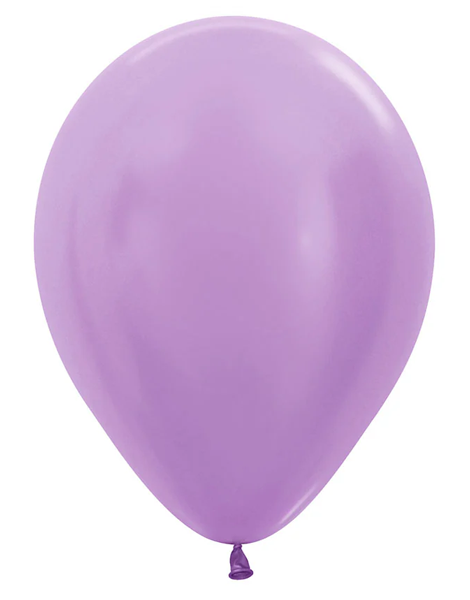 5in Sempertex Pearl Lilac 100ct - Joker Party Supply
