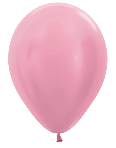 5in Sempertex Pearl Pink 100ct - Joker Party Supply