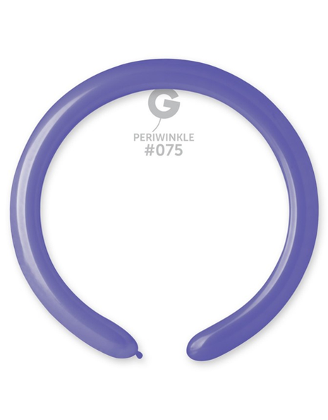 260 Gemar Standard Periwinkle Balloons 50ct #075 - Joker Party Supply