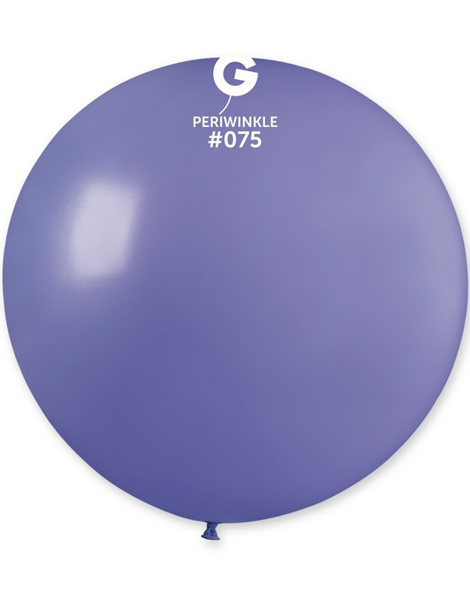 31in Gemar Standard Periwinkle Balloon 1ct #075 - Joker Party Supply