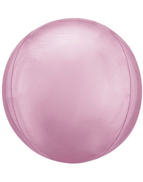 16in Anagram Pastel Pink Orbz Balloon - Joker Party Supply