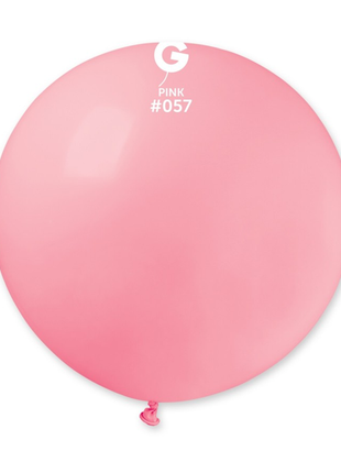 31in Gemar Standard Pink Balloon 1ct #057 - Joker Party Supply