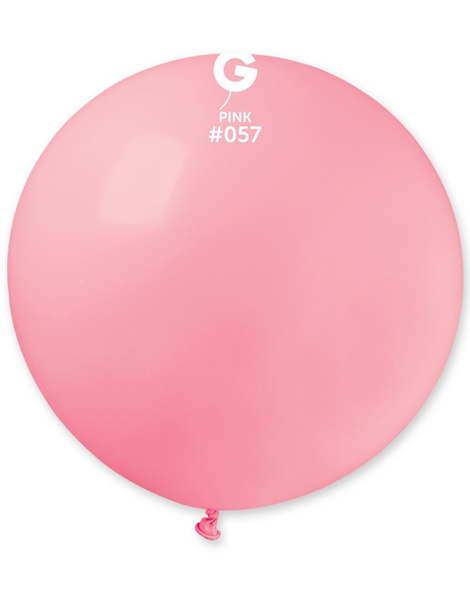 31in Gemar Standard Pink Balloon 1ct #057 - Joker Party Supply
