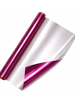 30in Metallic Fuchsia/Pink Cellophane Roll 100ft