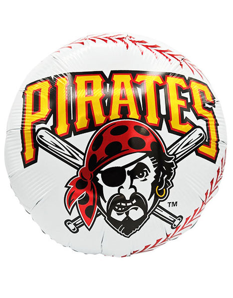 Globo de béisbol clásico de los Piratas de Pittsburgh de 18 pulgadas