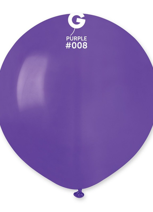 19in Gemar Standard Purple Balloons 25ct #008 - Joker Party Supply