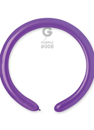 260 Gemar Standard Purple Balloons 50ct #008 - Joker Party Supply