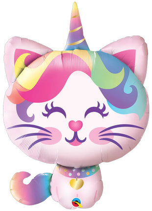38in Qualatex Mythical Caticorn Balloon
