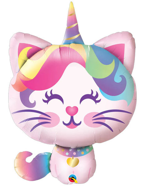 38in Qualatex Mythical Caticorn Balloon