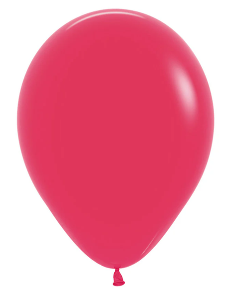 11in Sempertex Deluxe Raspberry 100ct - Joker Party Supply