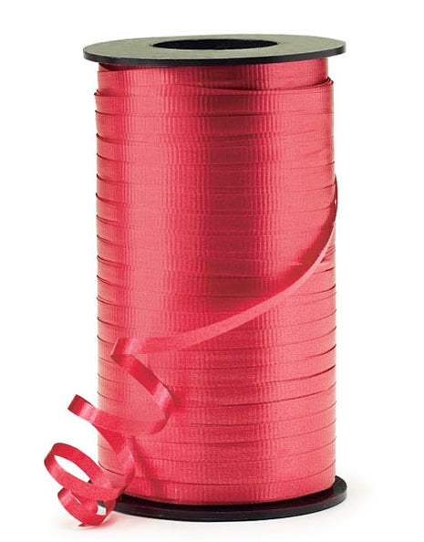 Red Curling Ribbon 3/16in x 500yds