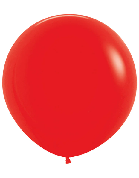 24in Sempertex Fashion Red 10ct - Joker Party Supply