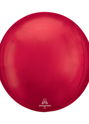 16in Anagram Red Orbz Balloon - Joker Party Supply