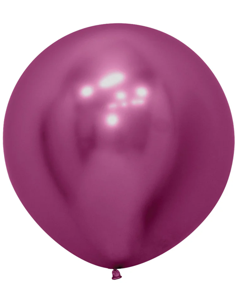24in Sempertex Reflex Fuchsia 10ct - Joker Party Supply