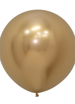 24in Sempertex Reflex Gold 10ct - Joker Party Supply