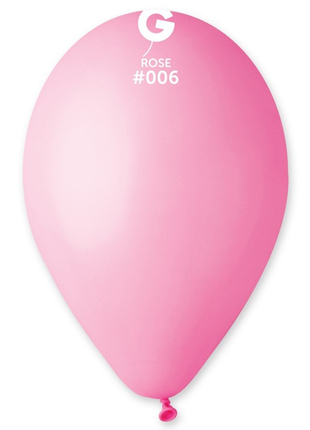 12in Gemar Standard Rose Balloons 50ct #006 - Joker Party Supply