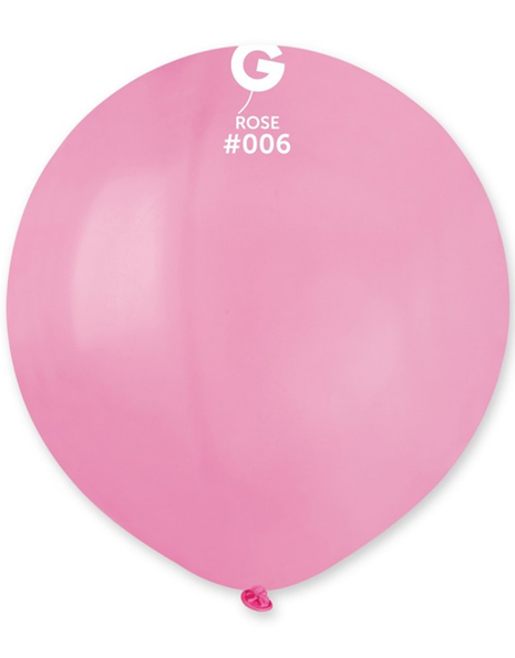 19in Gemar Standard Rose Balloons 25ct #006 - Joker Party Supply