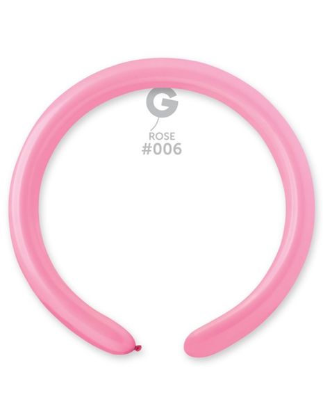 260 Gemar Standard Rose Balloons 50ct #006 - Joker Party Supply