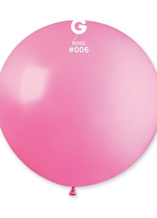 31in Gemar Standard Rose Balloon 1ct #006 - Joker Party Supply