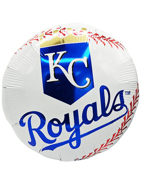Globo de béisbol clásico de los Kansas City Royals de 18 pulgadas
