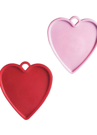 Pesas de plástico para globos PremiumConwin de 8 gramos, color rojo y rosa, 100 unidades