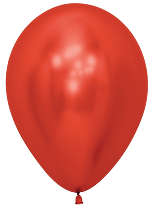 11in Sempertex Reflex Crystal Red 50ct - Joker Party Supply