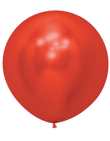 24in Sempertex Reflex Crystal Red 10ct - Joker Party Supply