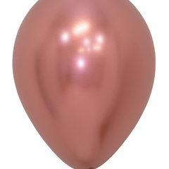 5in Sempertex Reflex Rose Gold 100ct - Joker Party Supply