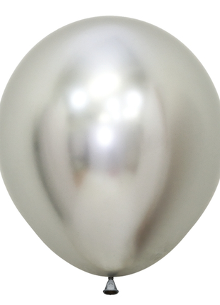 18in Sempertex Reflex Silver 10ct - Joker Party Supply