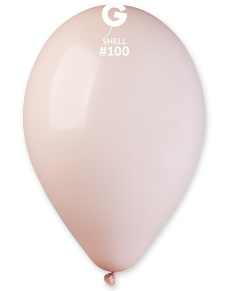 12in Gemar Standard Shell Balloons 50ct #100 - Joker Party Supply