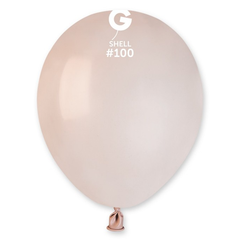 5in Gemar Standard Shell Balloons 100 # 100 - Joker Party Supply