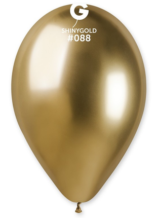 13in Gemar Shiny Gold Balloons 250ct #088 - Joker Party Supply