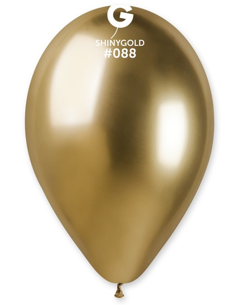 13in Gemar Shiny Gold Balloons 25ct #088 - Joker Party Supply