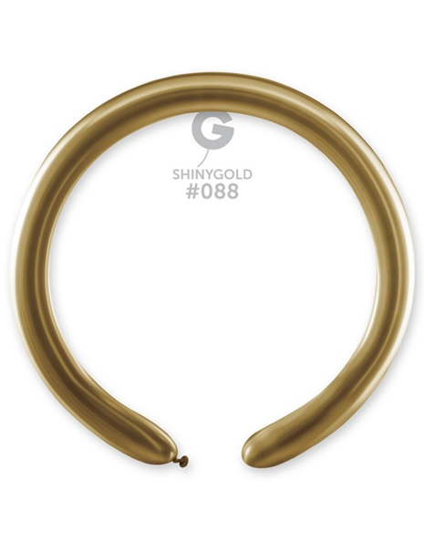 260 Gemar Shiny Gold Balloons 50ct #088 - Joker Party Supply