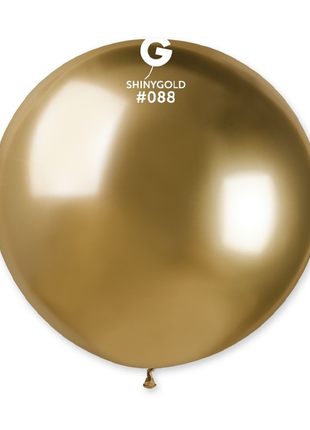 31in Gemar Shiny Gold Balloon 1ct #088 - Joker Party Supply