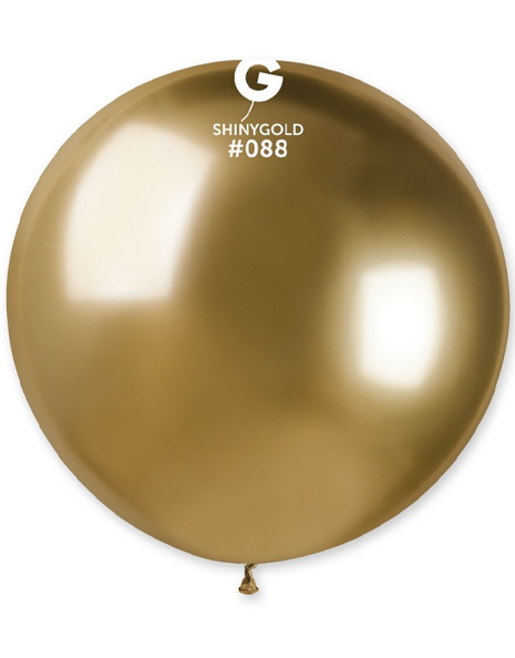 31in Gemar Shiny Gold Balloon 1ct #088 - Joker Party Supply